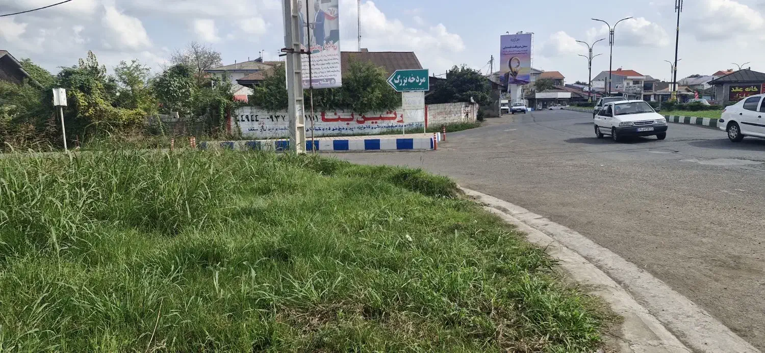 ۵۰۵متر زمین تجاری مسکونی بر خیابان سنددار|فروش زمین و ملک کلنگی|تولم شهر, |دیوار