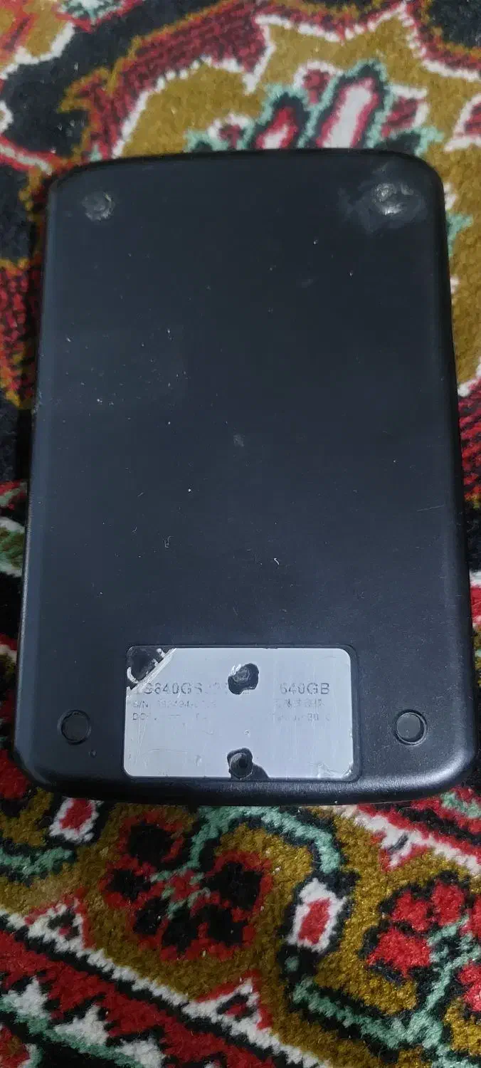 هارد اکسترنال ۶۴۰گیگ|قطعات و لوازم جانبی رایانه|کرج, خرمدشت|دیوار