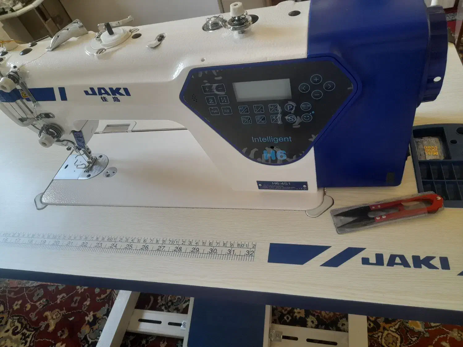 چرخ راسته دوزفول کامپیوتری جکی مدلH6-|چرخ خیاطی و ریسندگی|تبریز, |دیوار