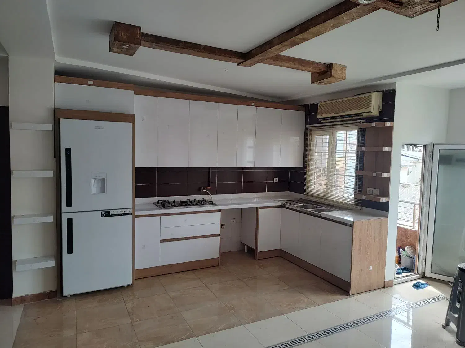 طراحی و ساخت کابینت کمد دیواری میز تی وی و...|کتابخانه، شلف، قفسههای دیواری|اقبالیه, |دیوار