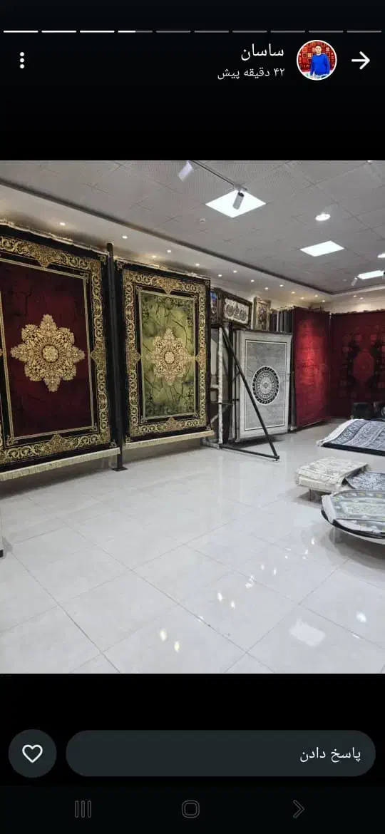 فروش فرش های جدید بیش از 100طرح- رنگ متنوع|فرش|شوشتر, |دیوار