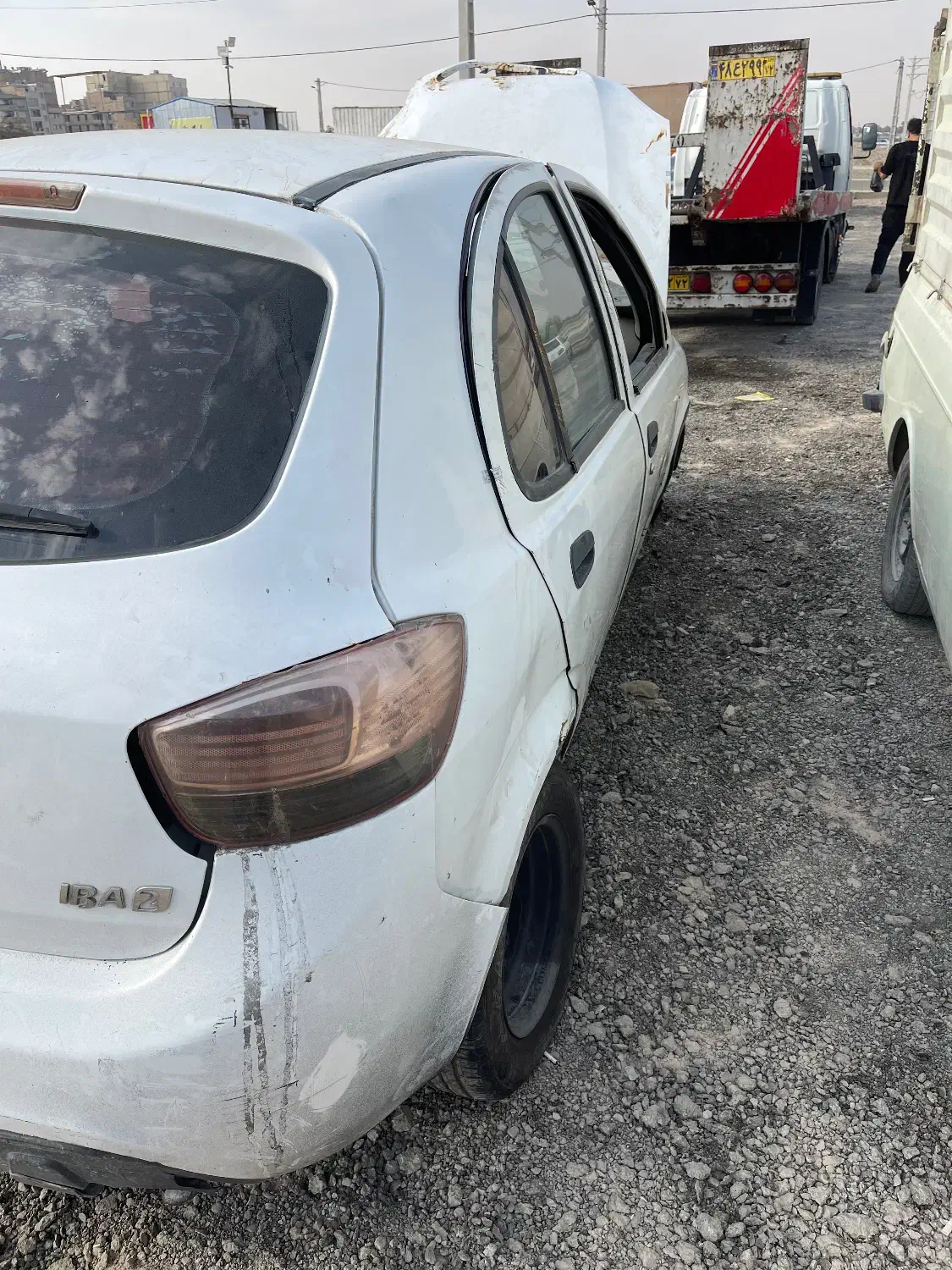 تیبا ۲ تصادفی ۹۵ موتور ۴۰۴|خودرو سواری و وانت|نسیم‌شهر, |دیوار