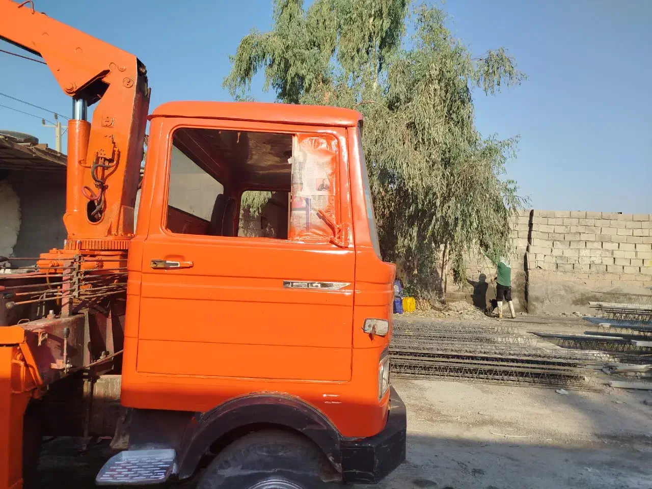 جرثقیل بنز مدل ۱۳۴۸ پلاک قدیم|خودرو سنگین|دزفول, |دیوار