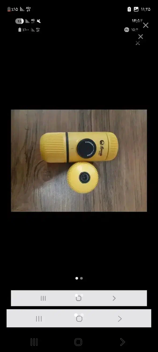 مینی پرسو دو کاره مارک لاواک ایتالیا|سماور، چایساز، قهوهساز|بندر ماهشهر, |دیوار