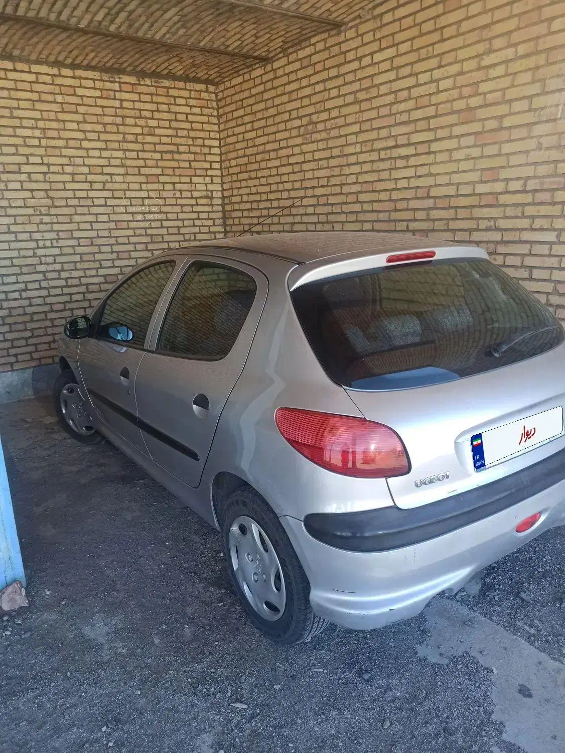 پژو۲۰۶ مدل۸۴|خودرو سواری و وانت|بیرجند, |دیوار