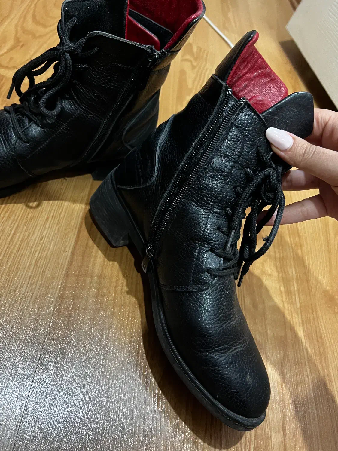 نیم بوت چرم طبیعی|کیف، کفش، کمربند|تبریز, |دیوار