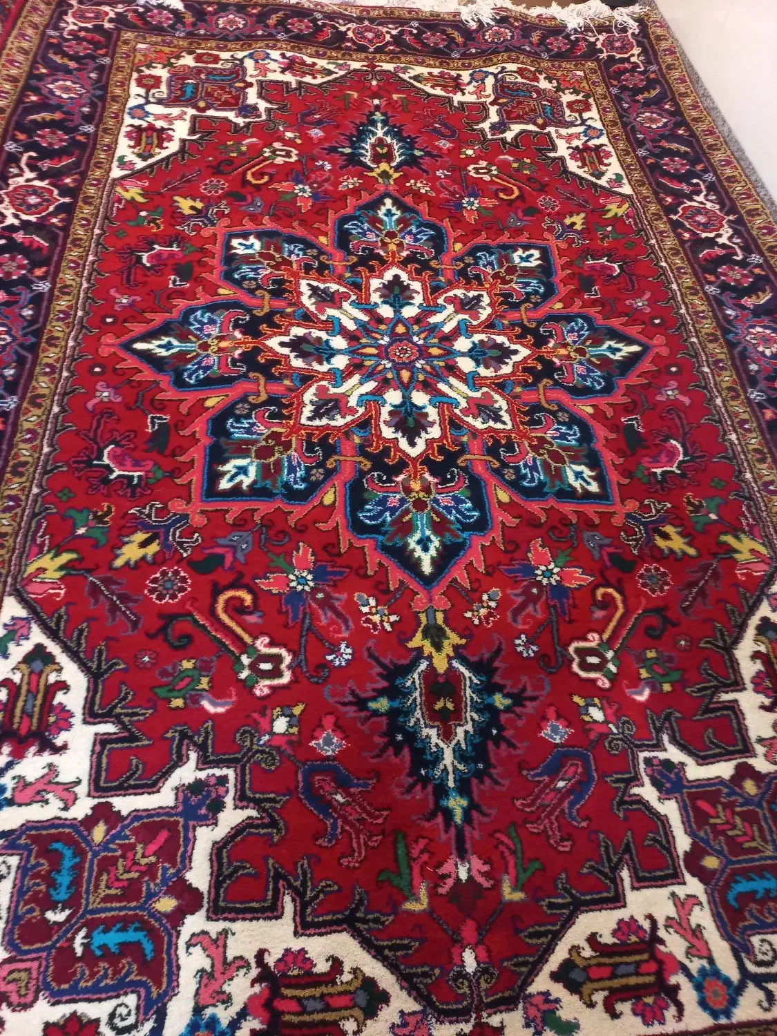 فرش جفت ۶ متری|فرش|باسمنج, |دیوار