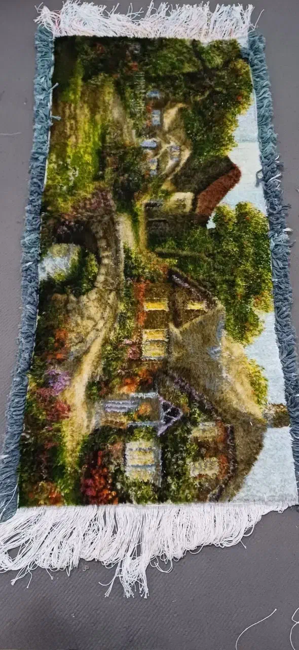 فرش دستباف|تابلو فرش|پارسآباد, |دیوار