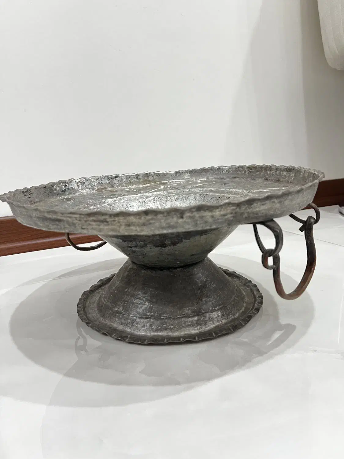 منقل  مسی قدیمی|کلکسیون اشیاء عتیقه|تهران, جوادیه تهرانپارس|دیوار