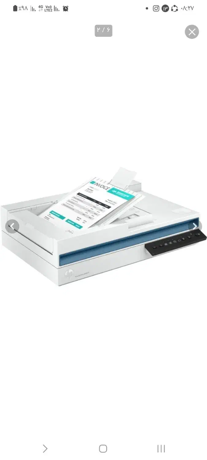 فروش اسکنر نو نو نو مدا HP 3600 F1|پرینتر، اسکنر، کپی، فکس|همدان, |دیوار