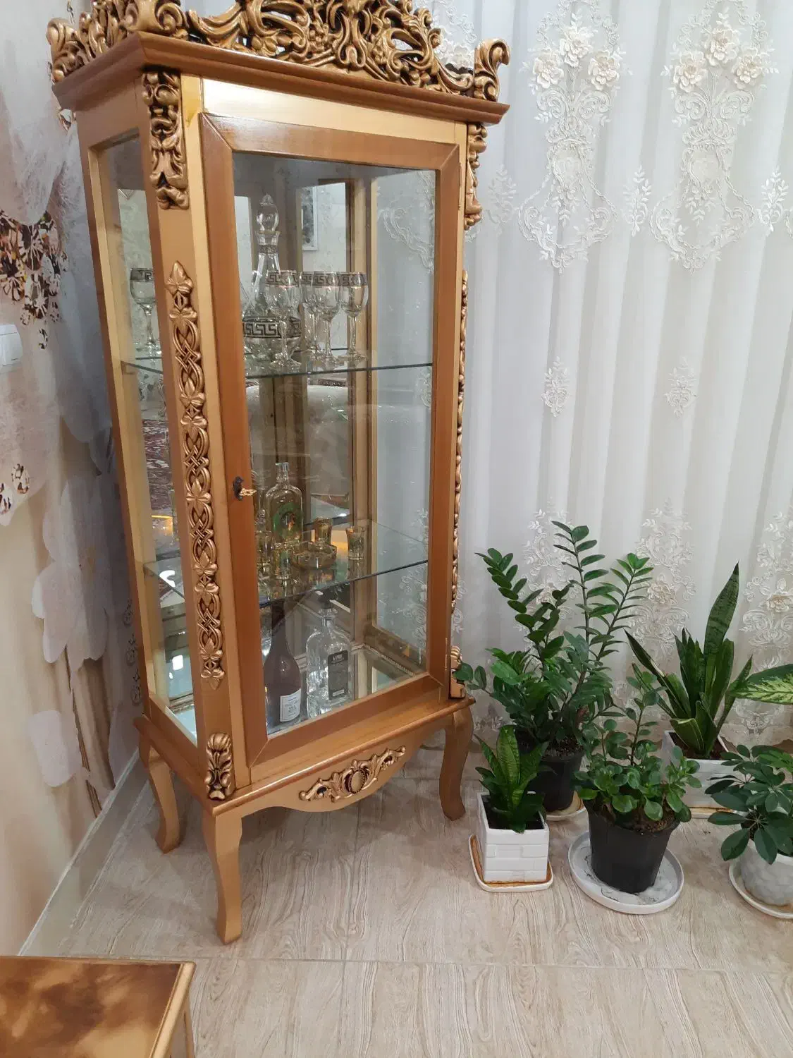 بوفه|بوفه، ویترین، کنسول|اهر, |دیوار