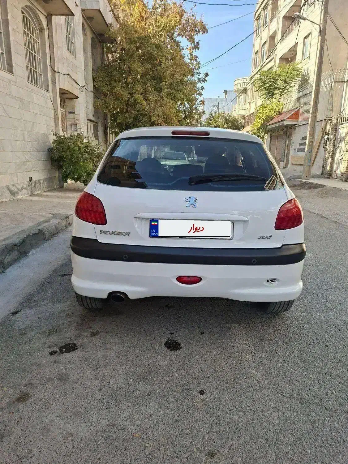 206 تیپ 5|خودرو سواری و وانت|کرمانشاه, |دیوار