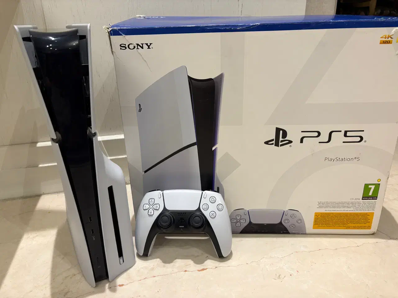 PS5 slim standard 2016 دیسک خور|کنسول، بازی ویدئویی و آنلاین|تهران, اختیاریه|دیوار