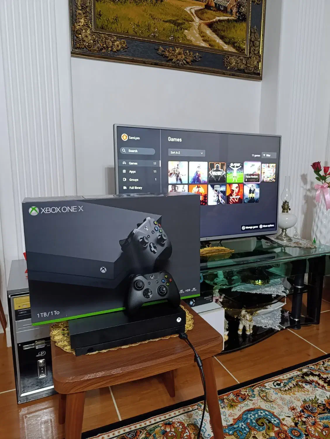 کنسول بازی ایکس باکس وان ایکس Xbox one x|کنسول، بازی ویدئویی و آنلاین|پره‌سر, |دیوار