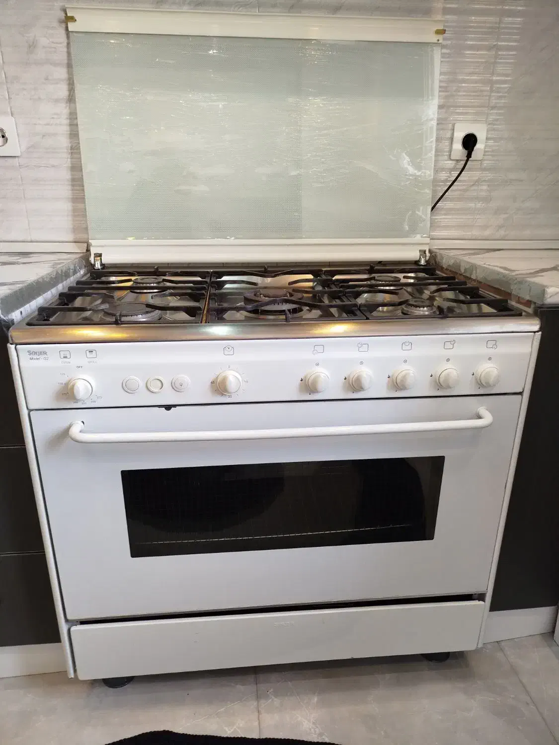 اجاق گازفردار 5شعله ترموکوپلدار|اجاق گاز و لوازم برقی پختوپز|پردیس, فاز ۱|دیوار