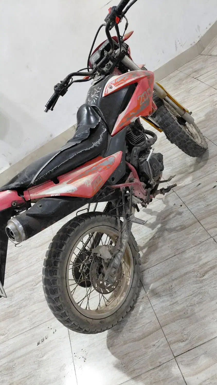 متور فلات متور تازه تعمیر|موتورسیکلت|تبریز, |دیوار