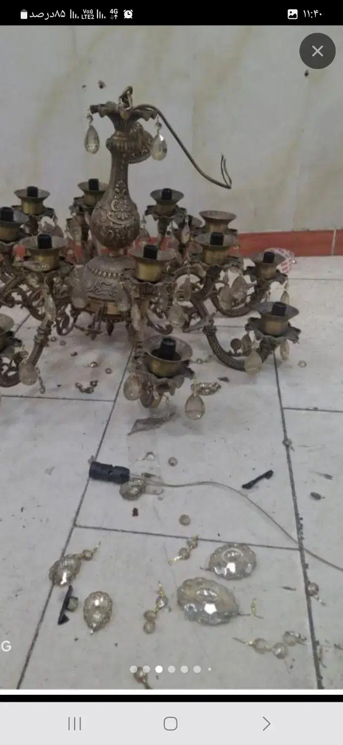 سمساری و خریدوسایل دکوری برنزی|بوفه، ویترین، کنسول|تبریز, |دیوار