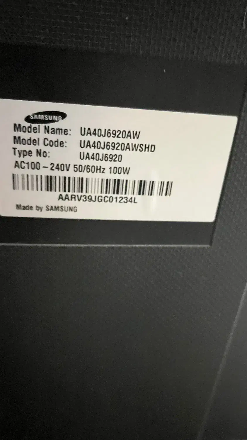 تلویزیون LED سامسونگ ۴۰ اینچ Full HD بدون نقص|تلویزیون و پروژکتور|تهران, شهرک خرازی|دیوار