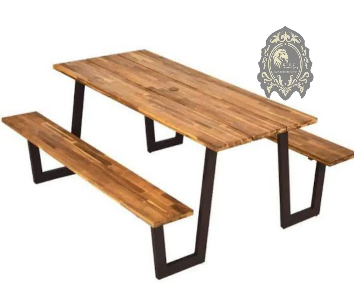 نیمکت چوبی فلزی|صندلی و نیمکت|تبریز, |دیوار