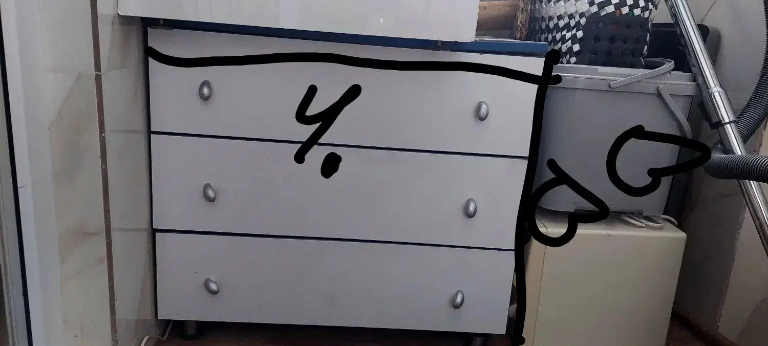 کشو MDF و یک عدد باکس هایگلاس|جاکفشی، کمد، دراور|تبریز, |دیوار