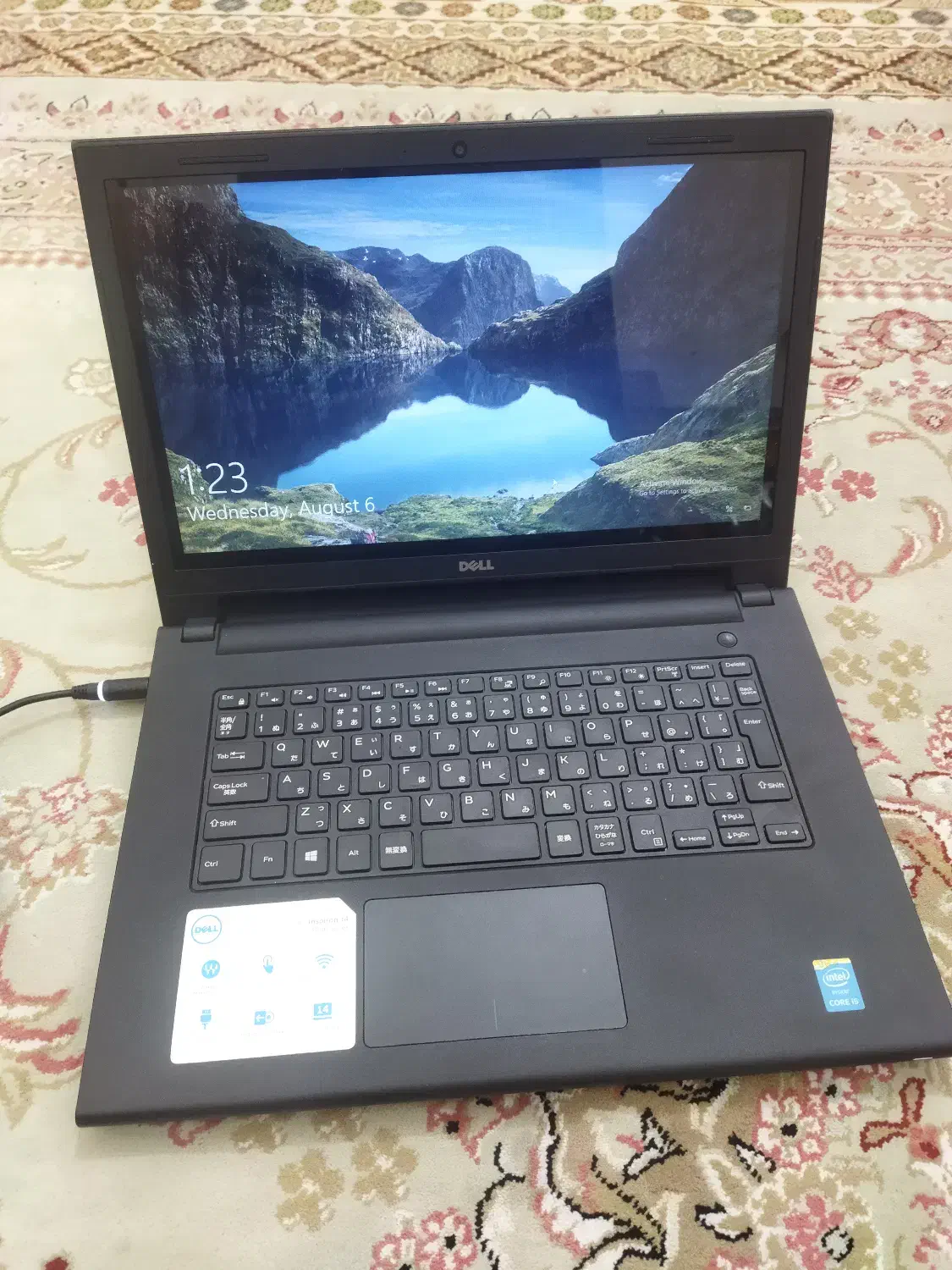 لپ تاپ تمیز و تاچ dell با پردازنده cori5|رایانه همراه|جهرم, |دیوار
