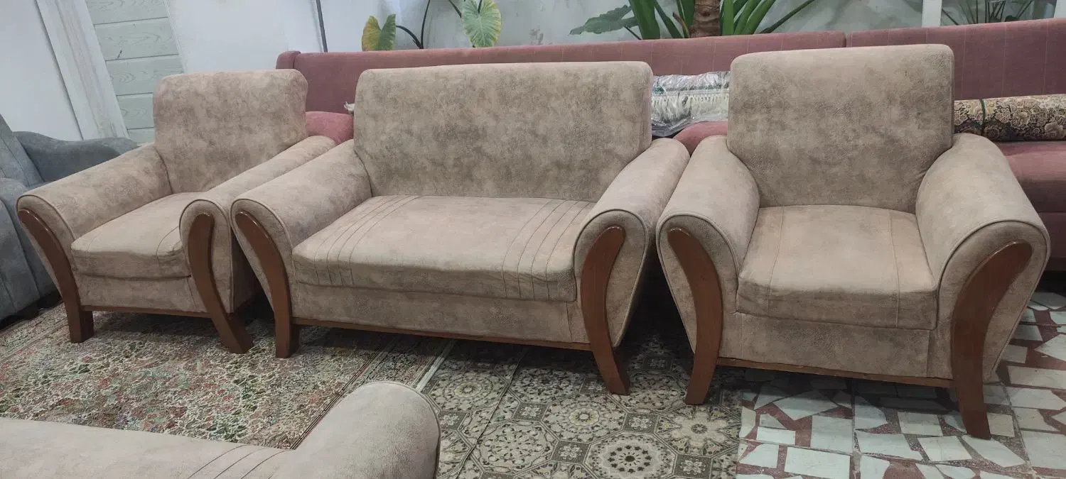 مبل 7نفره درحدنو 10500|مبلمان خانگی و میز عسلی|لنگرود, |دیوار