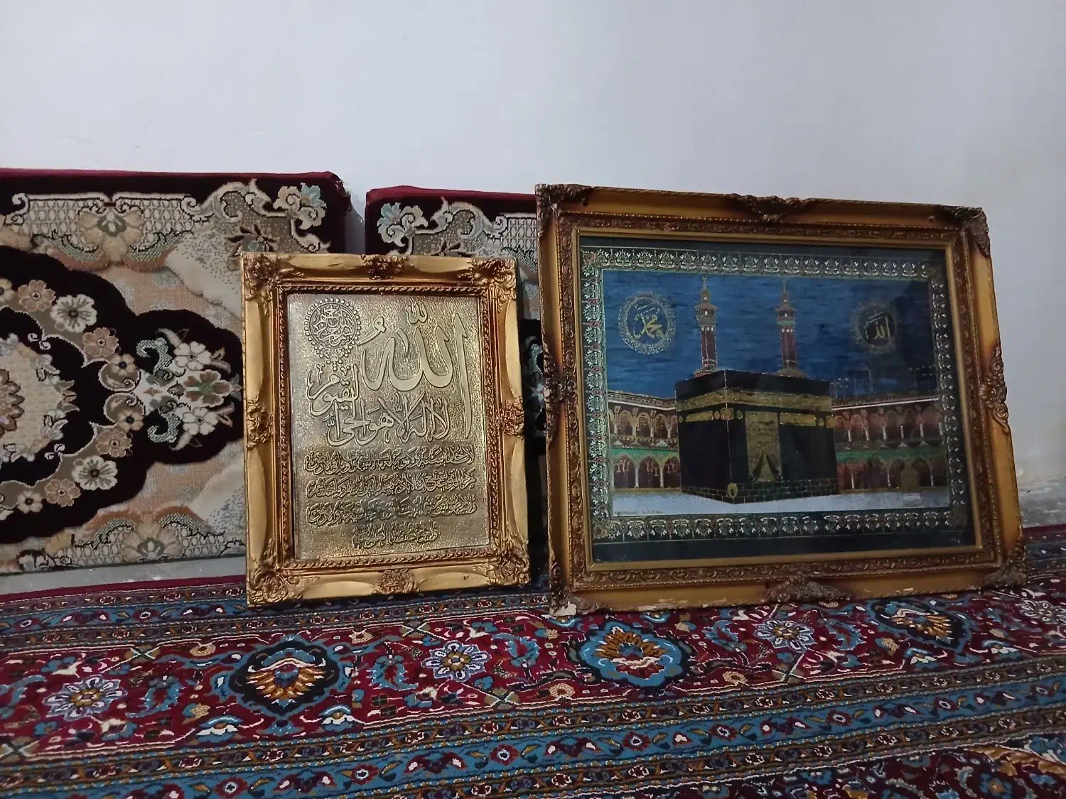 دوعدد تابلوقرآنی|تابلو، نقاشی، عکس|کرمانشاه, |دیوار