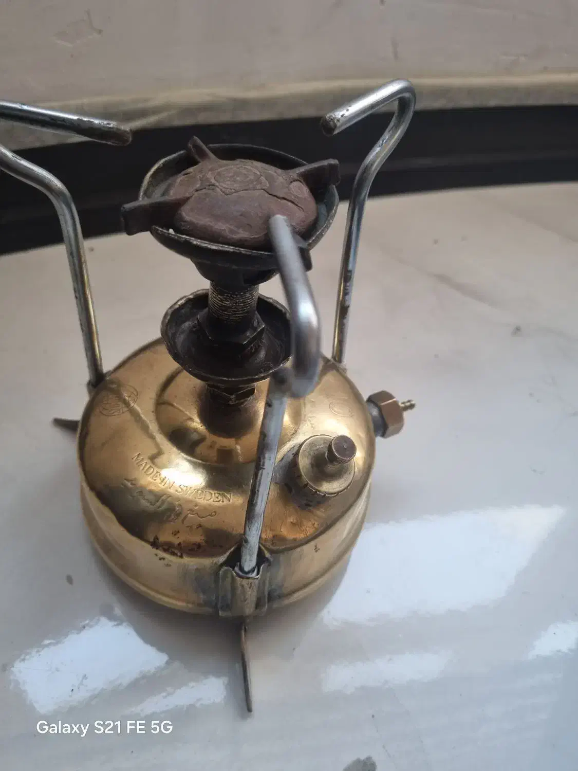 چراغ نفتی قدیمی|کلکسیون اشیاء عتیقه|کهریزک, |دیوار