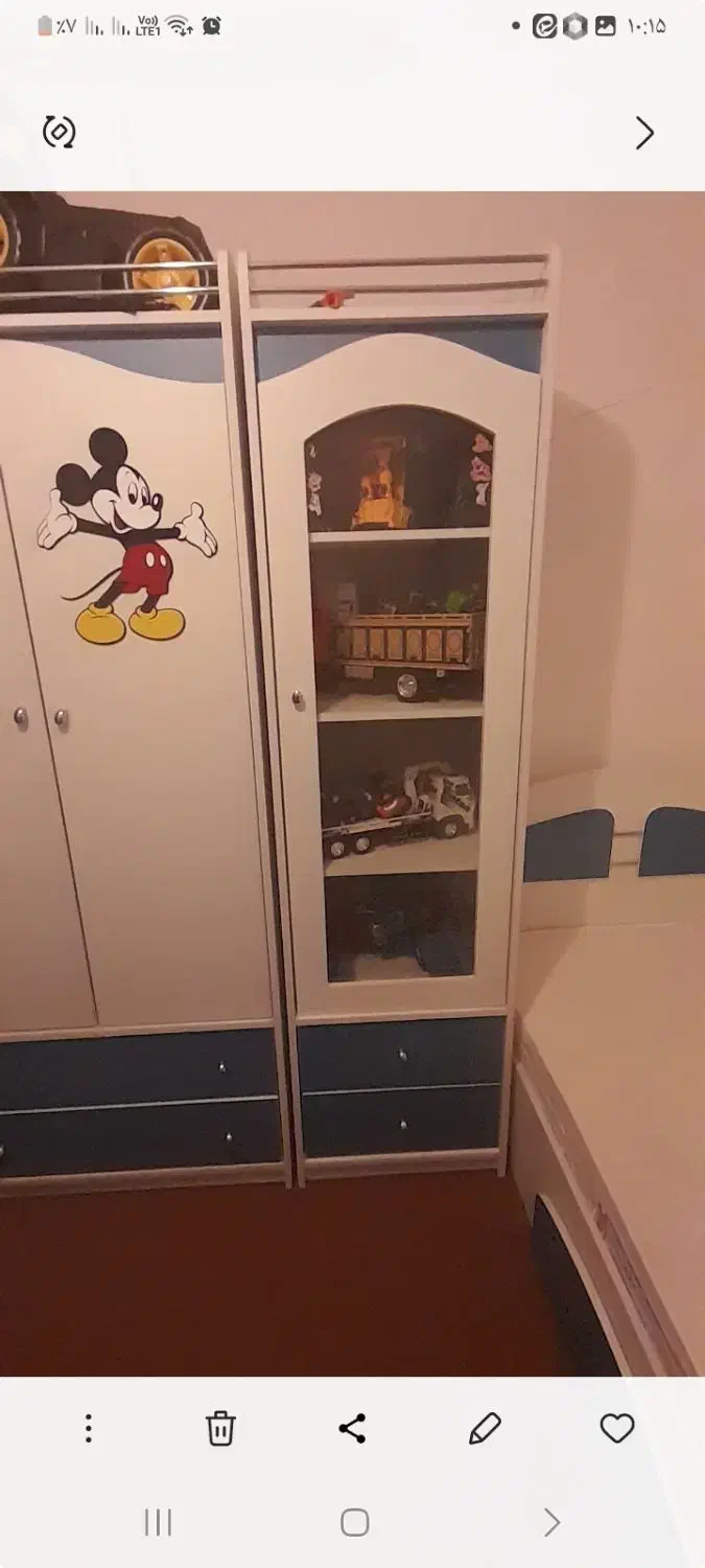 سرویس خواب کودک و نوجوان|تخت و سرویس خواب|ساوه, |دیوار