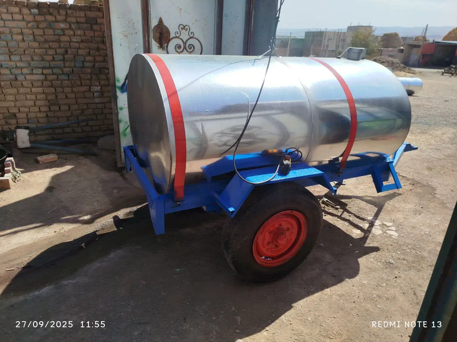 تانکر چرخدار گالوانیزه ساخت|عمدهفروشی|مراغه, |دیوار