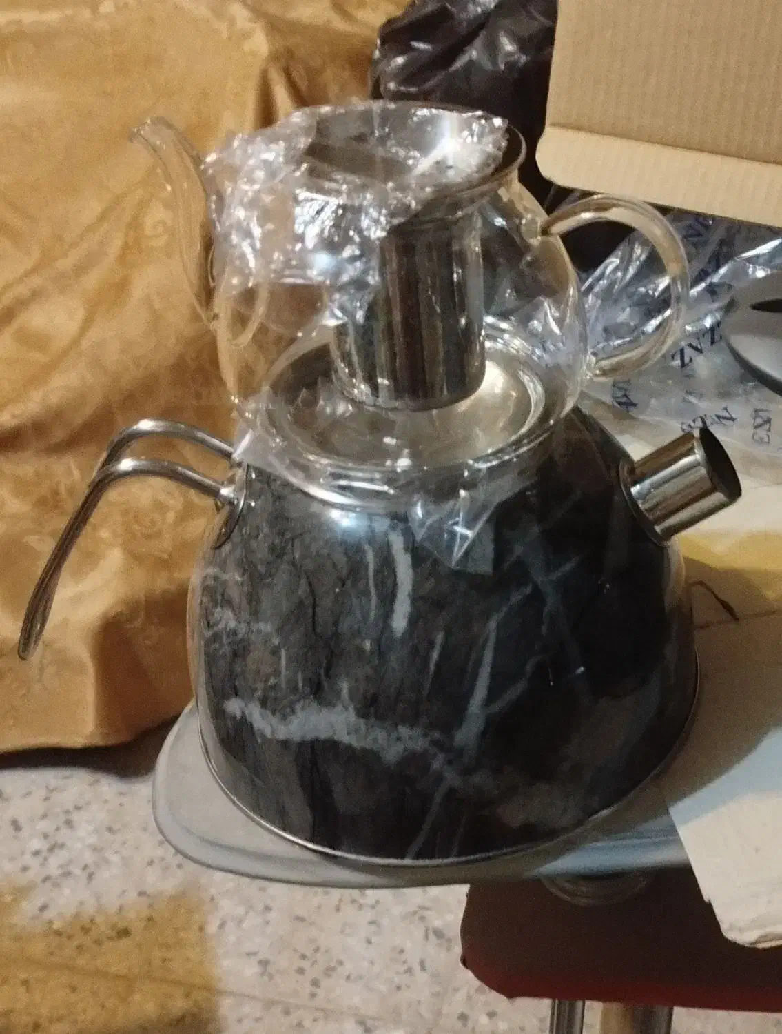 کتری و قوری|قوری، کتری، قهوه‌ساز دستی|خمینی‌شهر, |دیوار