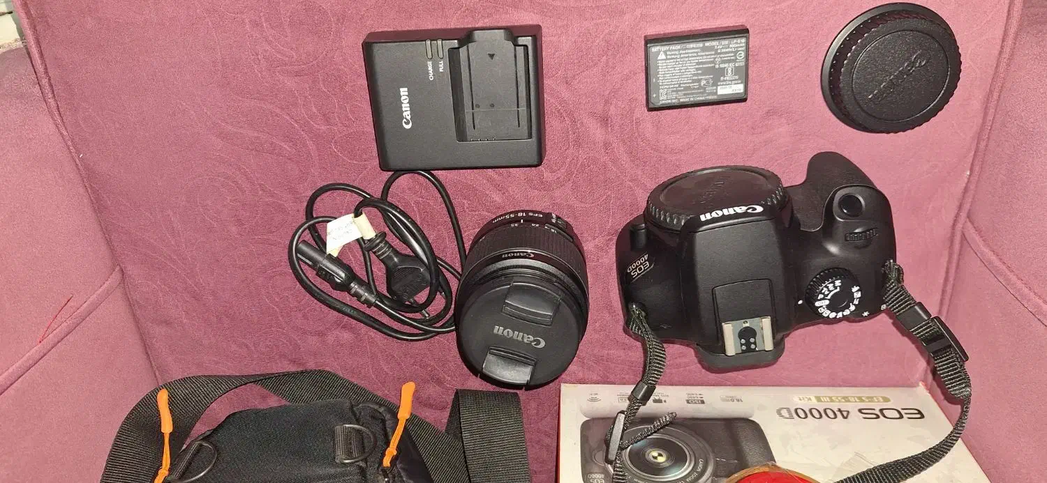 دوربین عکاسی Canon 4000D|دوربین عکاسی و فیلم‌برداری|تهران, سلسبیل جنوبی|دیوار