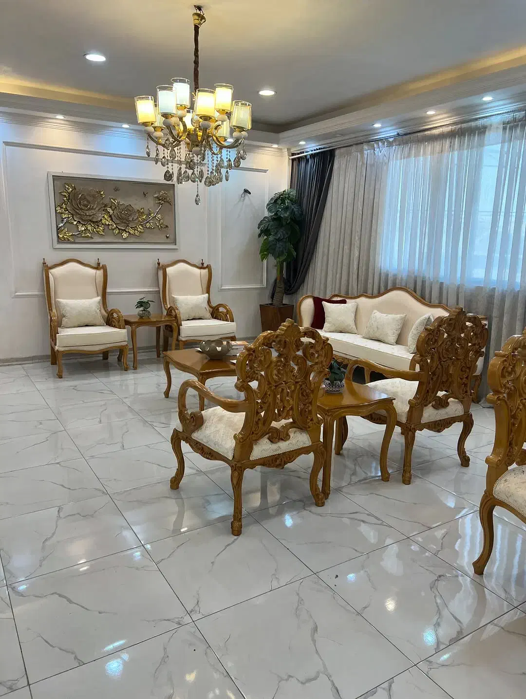 مبل کلاسیک سلطنتی تمام چوب راش کد ۸۰۸|مبلمان خانگی و میز عسلی|چهاردانگه (تهران), |دیوار