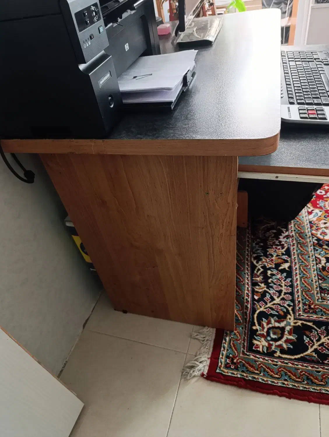 میز کامپیوتر دو طبقه سالم و کاربردی|میز تحریر و کامپیوتر|مشهد, شهرک لشکر (شهرک غرب)|دیوار