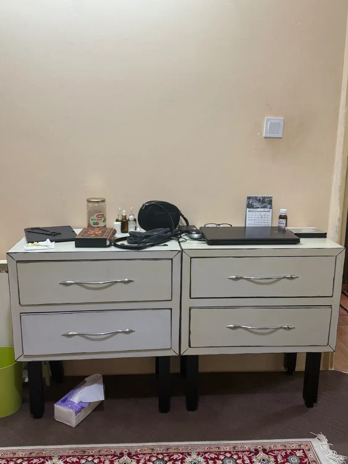 دراور چوبی|جاکفشی، کمد، دراور|آمل, |دیوار