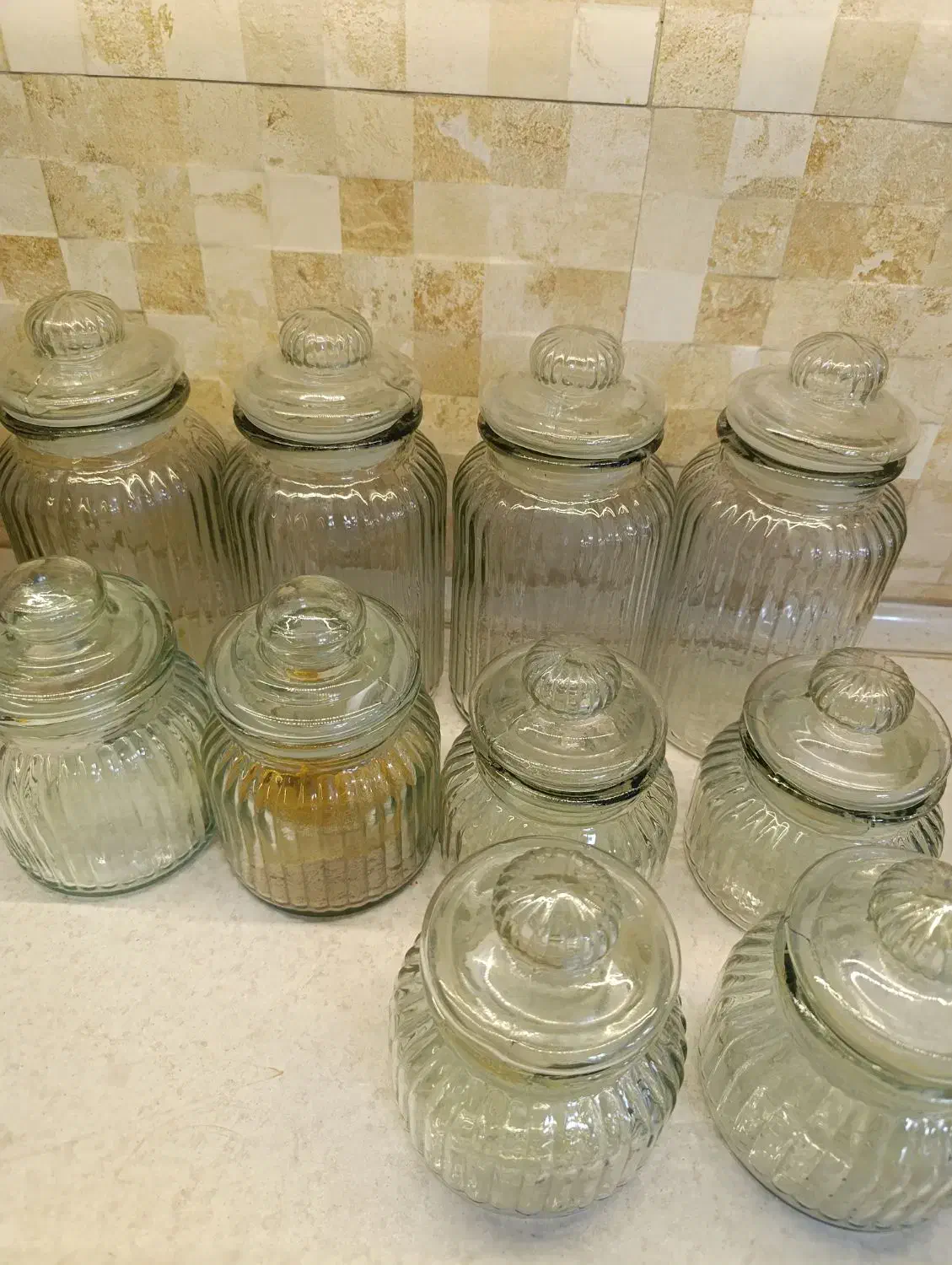 پاسماوری جا ادویه بلور|ظروف سرو و پذیرایی|مشهد, کارمندان دوم|دیوار