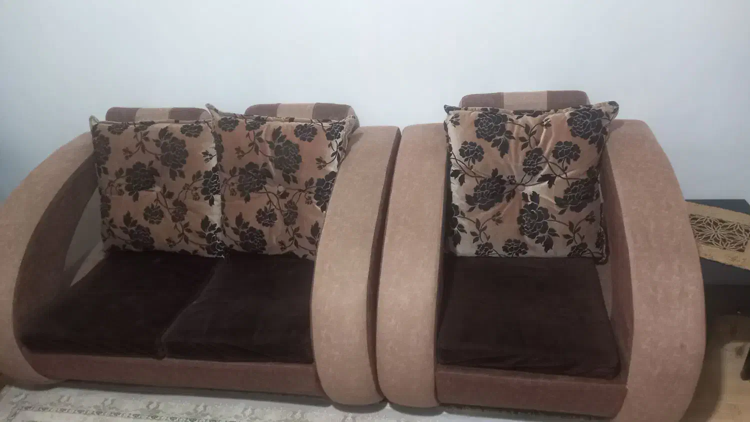 ۳تخته فرش ۶متری ومبل ۷نفره با میز عسلی|فرش|گنبد کاووس, |دیوار