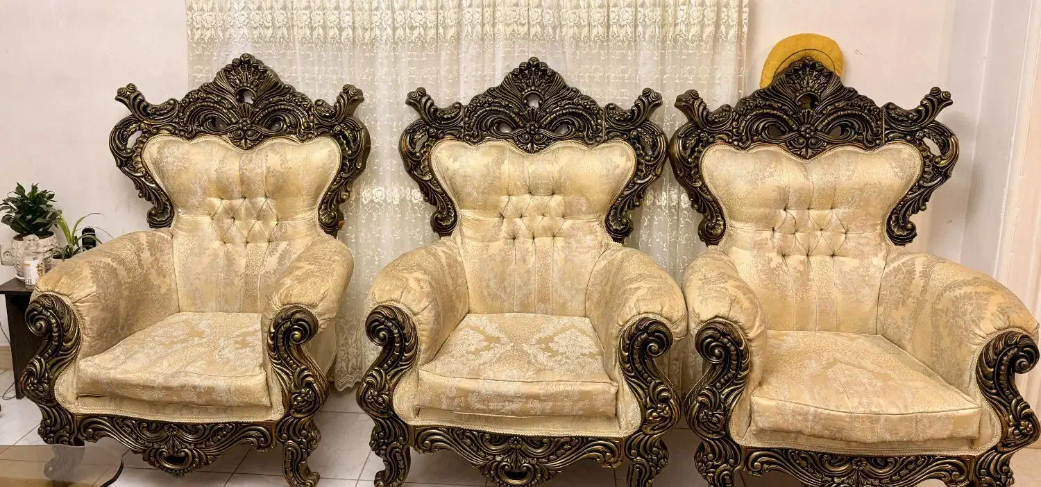 مبل ۹ نفره|مبلمان خانگی و میز عسلی|رشت, دیانتی|دیوار