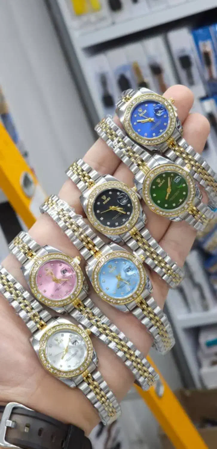 ساعت رولکس زنانه رنگ ثابت|ساعت|آبادان, |دیوار