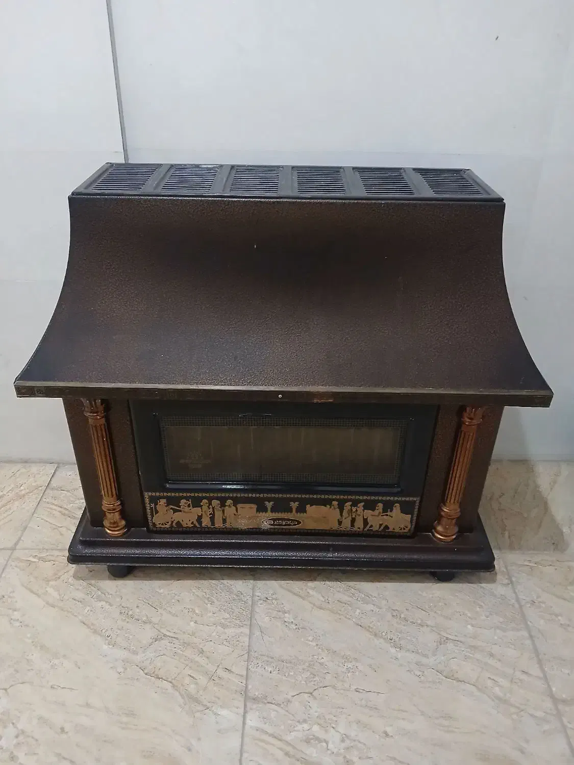 بخاری‌گازی سپاهان‌گاز شومینه|بخاری، هیتر، شومینه|رباط‌کریم, رباط‌کریم|دیوار