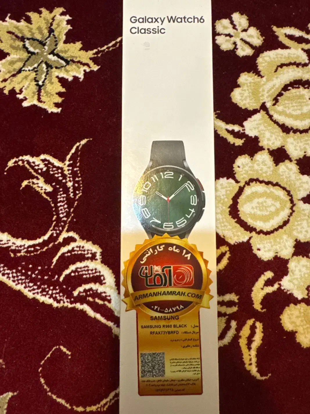 گلکسی واچ ۶ کلاسیک|لوازم جانبی موبایل و تبلت|نجف‌آباد, امام خمینی|دیوار