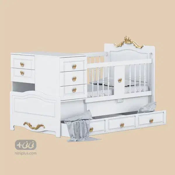 تخت و کمد کودک و نوجوان برند ساحل چوب|تخت و صندلی بچه|همدان, |دیوار