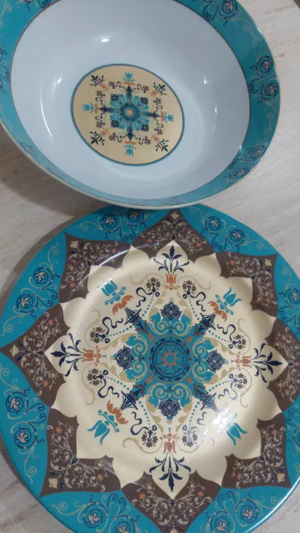 زیر و رو چینی مقصود|ظروف سرو و پذیرایی|مشهد, ده دی|دیوار