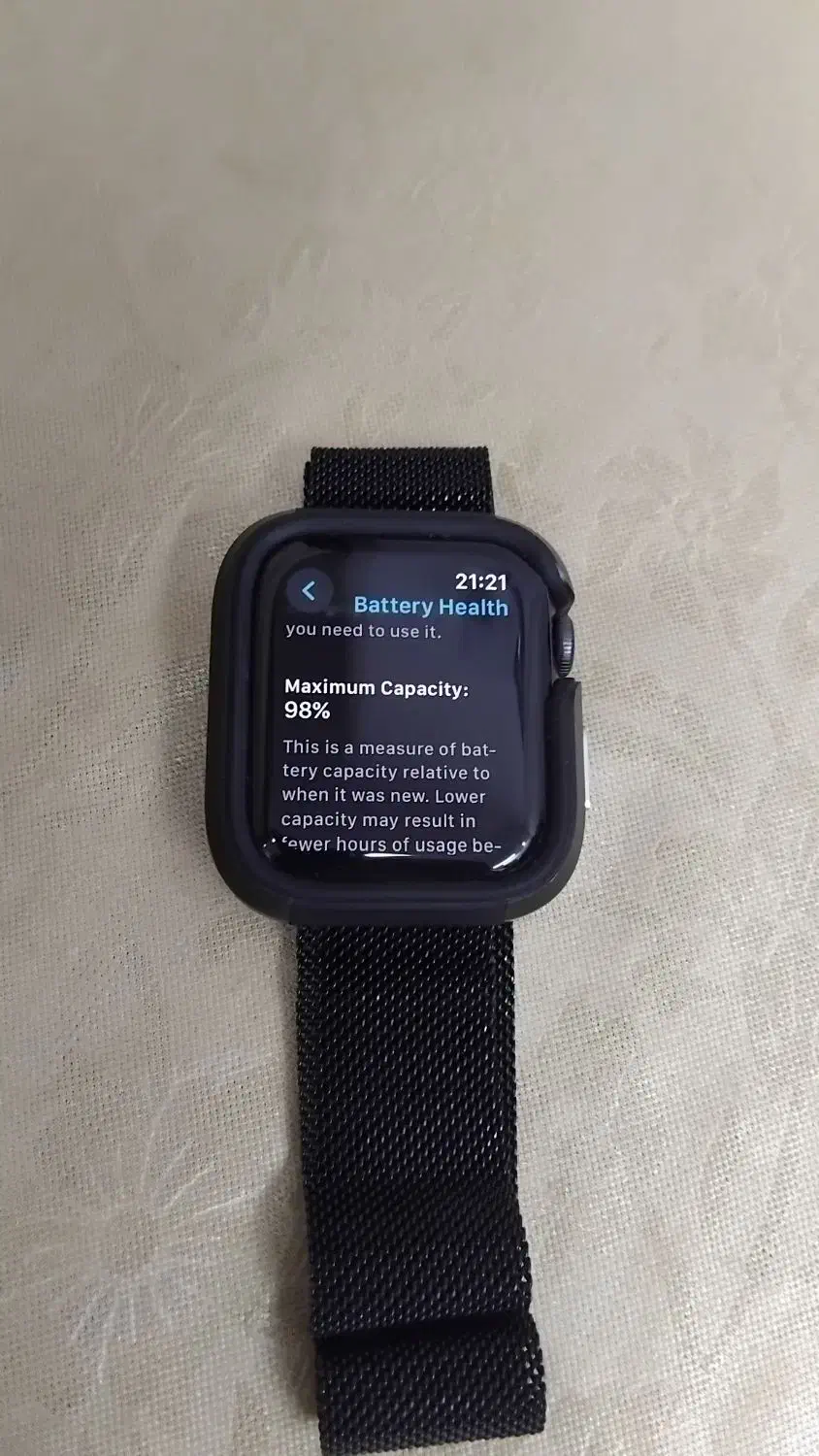 اپل واچ سری 6 لایف 98|لوازم جانبی موبایل و تبلت|اندیشه, اندیشه فاز ۱|دیوار