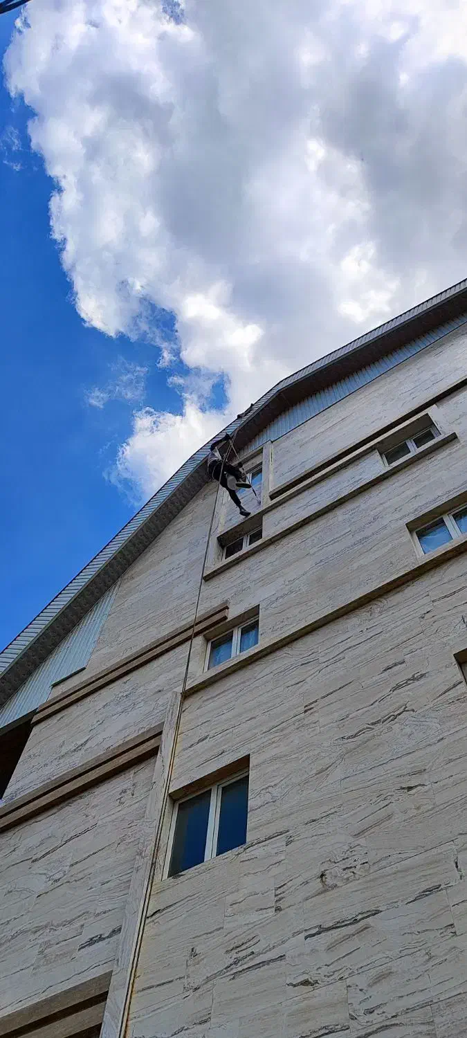 پیچ رولپلاک سنگ نما عایق اب بندی پشت بام نانو راپل|خدمات پیشه و مهارت|رشت, معلم|دیوار