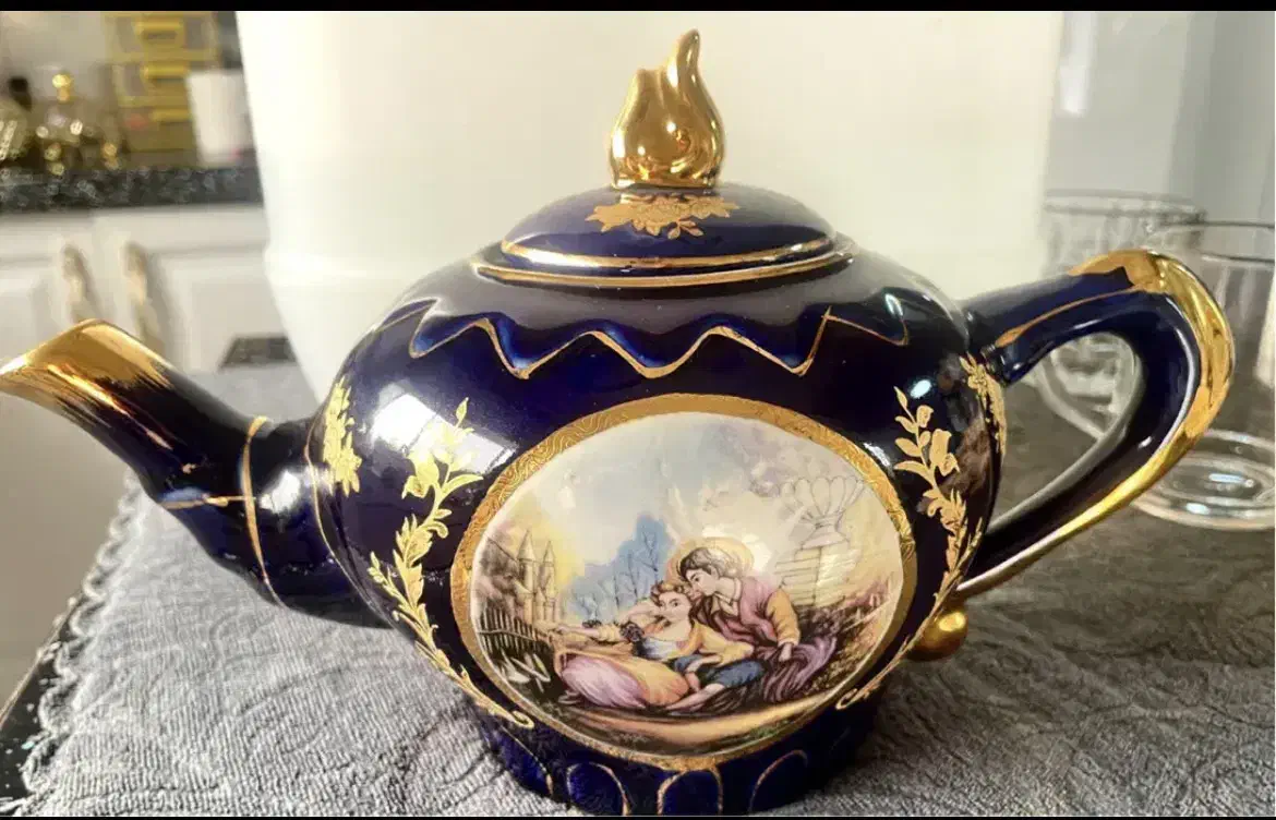 قوری طلاکوب|قوری، کتری، قهوه‌ساز دستی|رویان, |دیوار