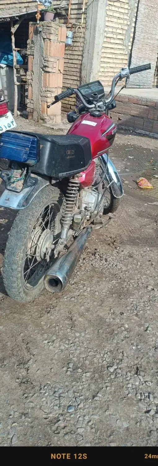 موتور مزایده هندا 150|موتورسیکلت|سنگدوین, |دیوار