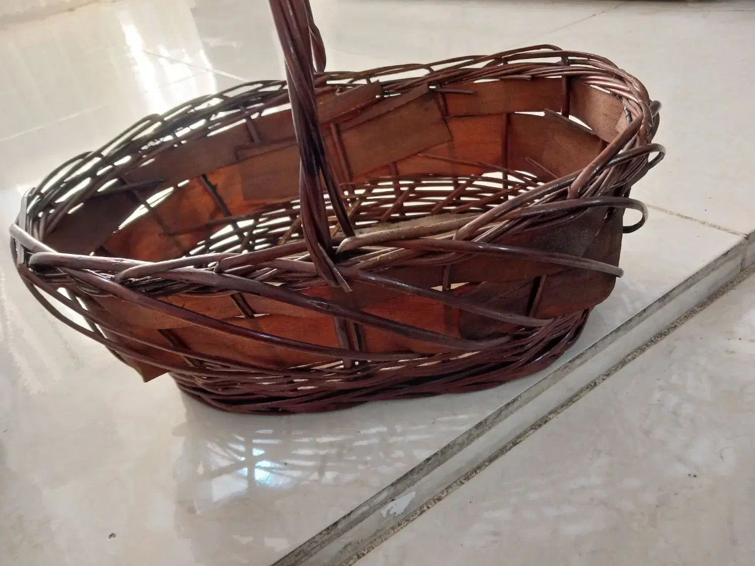 سبد چوبی میوه و عیدی شب چله|صنایع دستی و سایر لوازم تزئینی|مشهد, نوید|دیوار