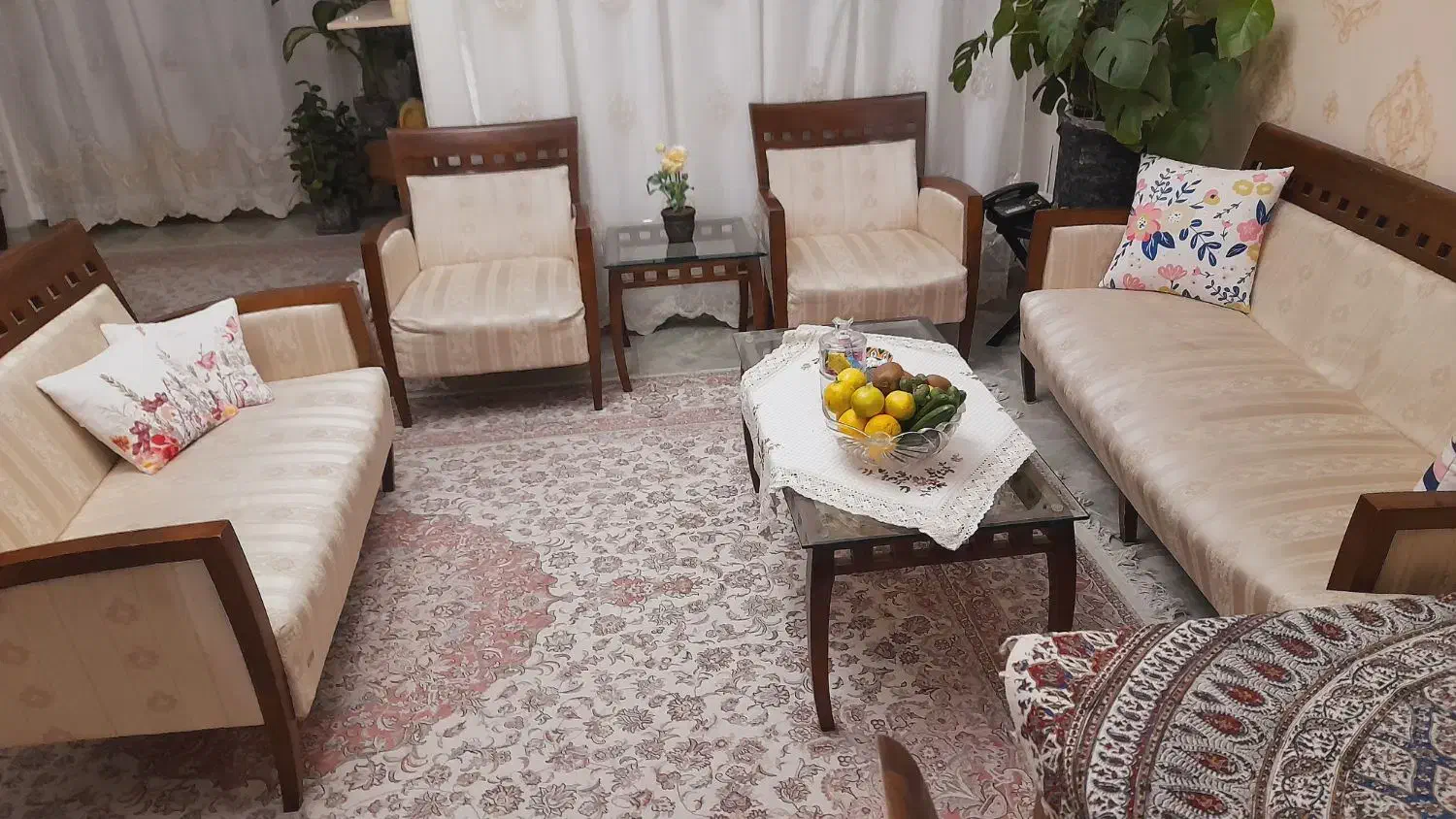 مبلمان و ناهار خوری چوب راش|مبلمان خانگی و میز عسلی|مشکیندشت, |دیوار