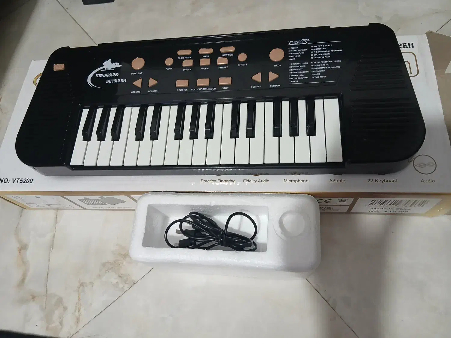 ارگ VT5200|پیانو، کیبورد، آکاردئون|تهران, خاک سفید|دیوار